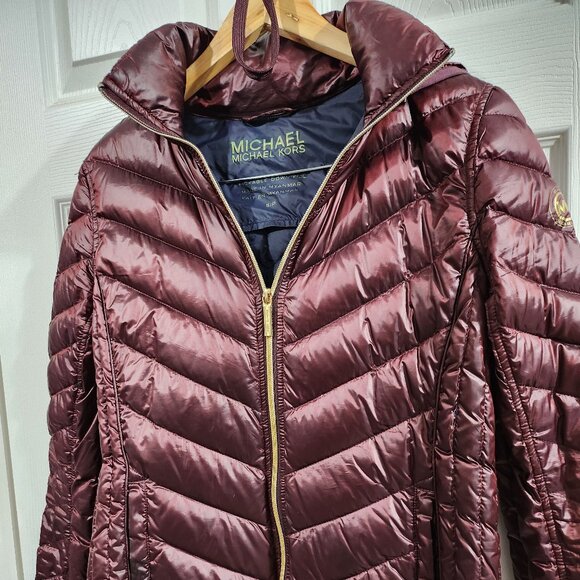 Michael Kors, Women's Size Small, Burgundy (downfill) - Picture 1 of 4